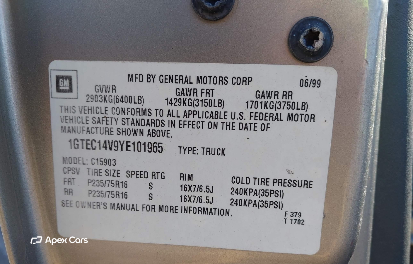 GMC Sierra 2000
