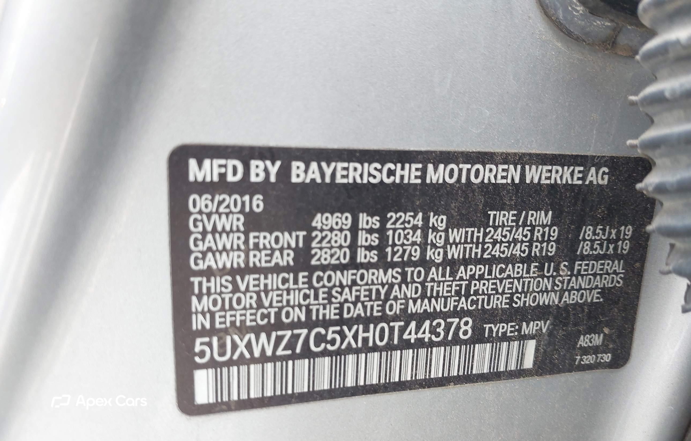 BMW X3 2017