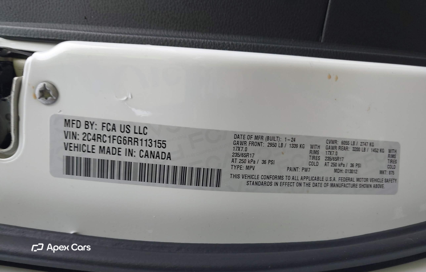 Chrysler Pacifica 2024