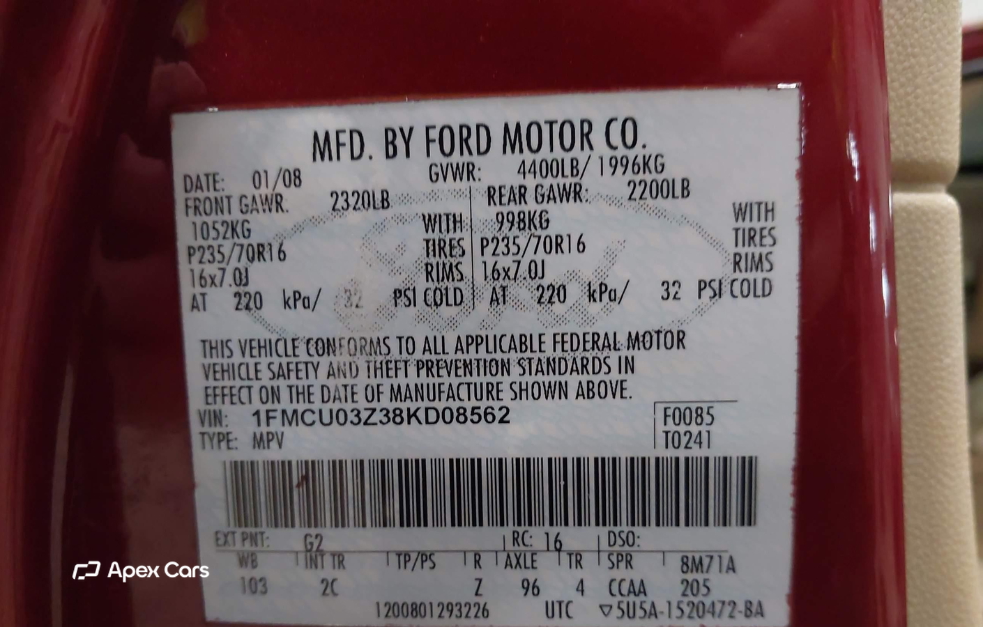 Ford Escape 2008