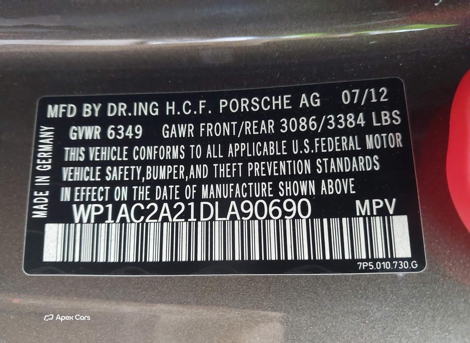 Porsche Cayenne 2013