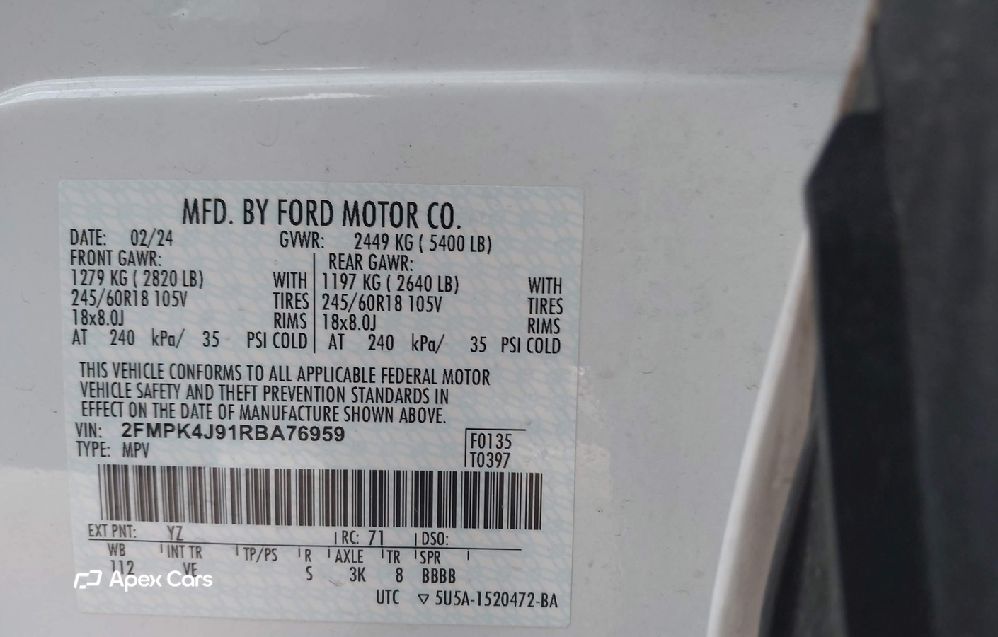 Ford Edge 2024