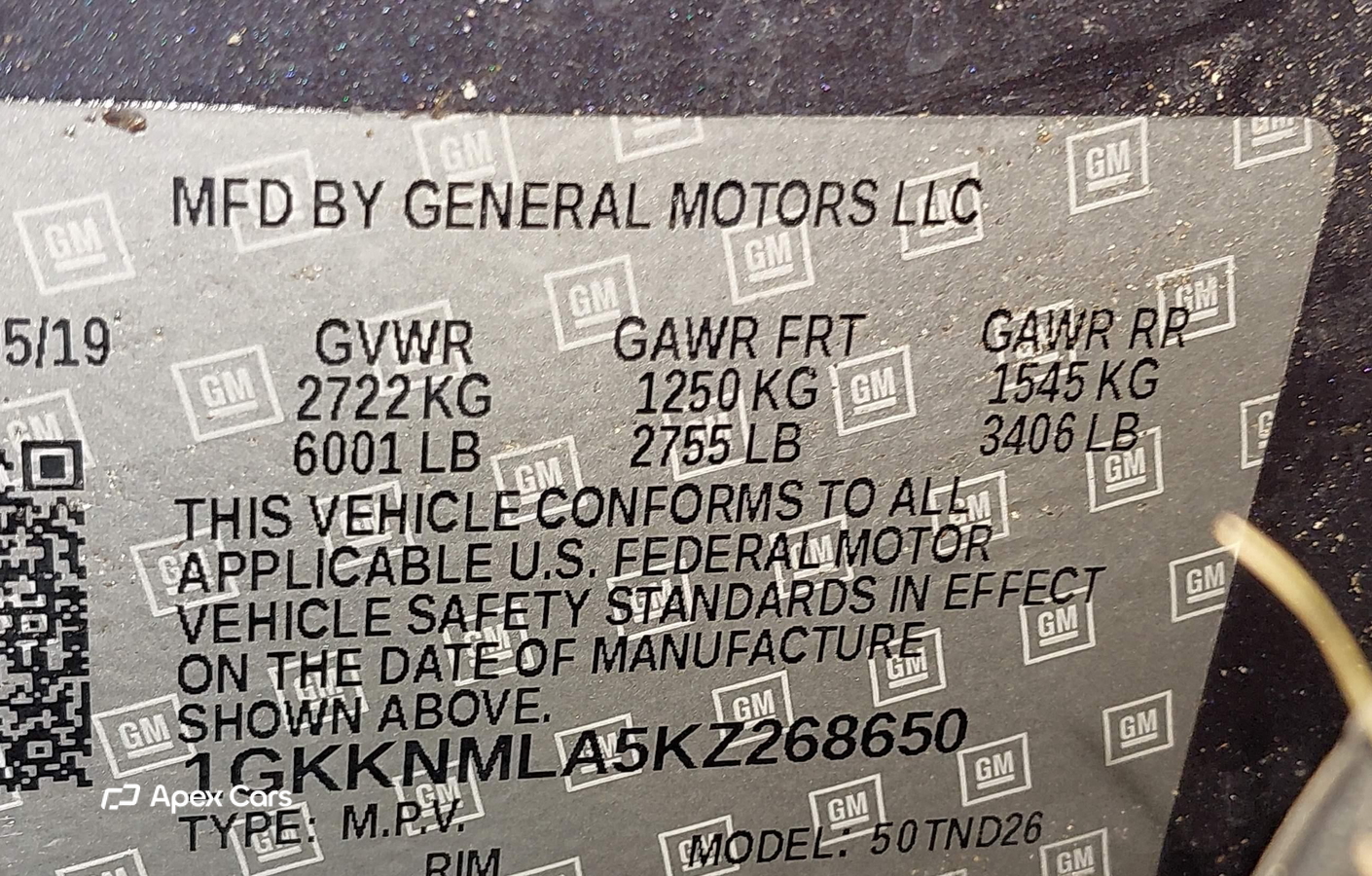 GMC Acadia 2019