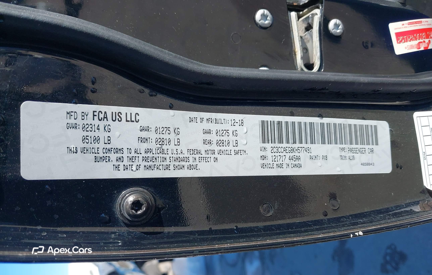 Chrysler 300 2019