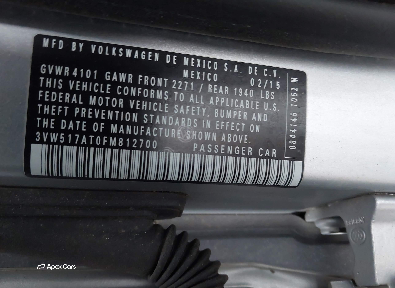 Volkswagen Beetle 2015