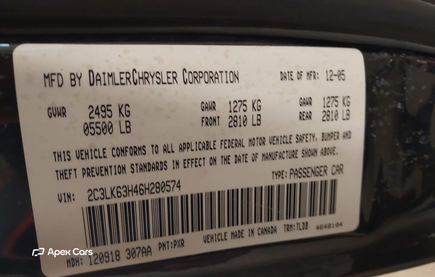 Chrysler 300C 2006