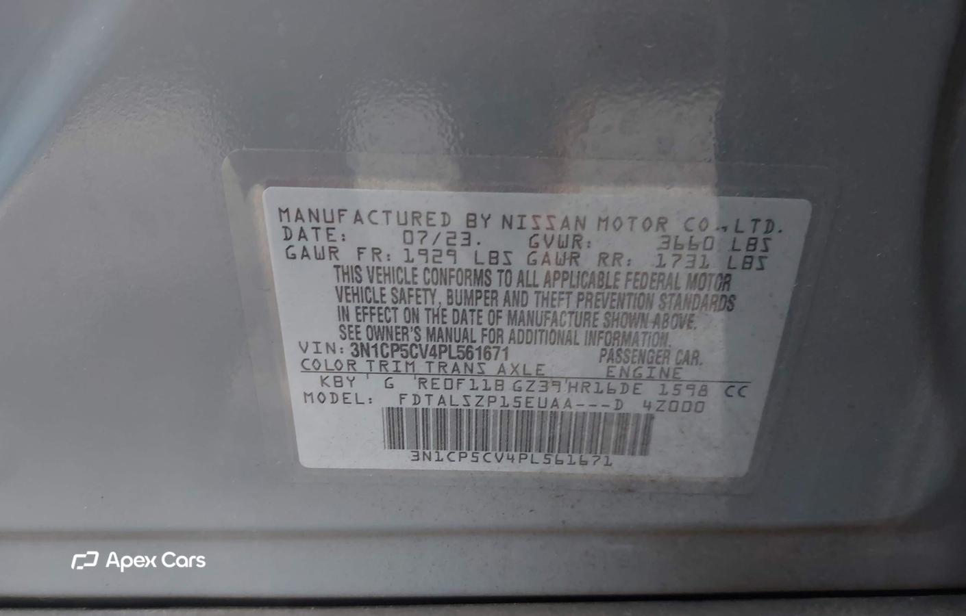 Nissan Kicks 2023