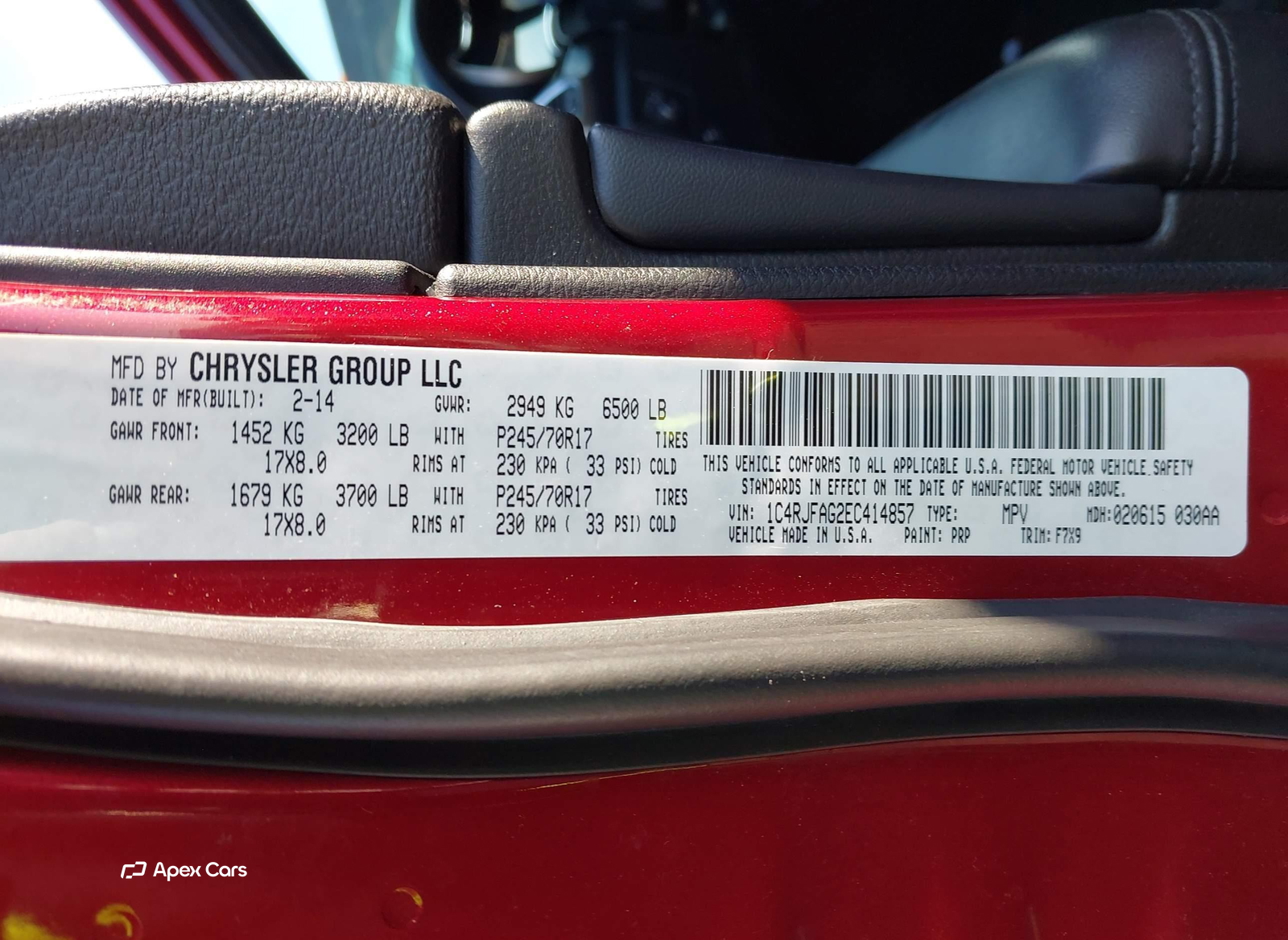 Jeep Grand Cherokee 2014