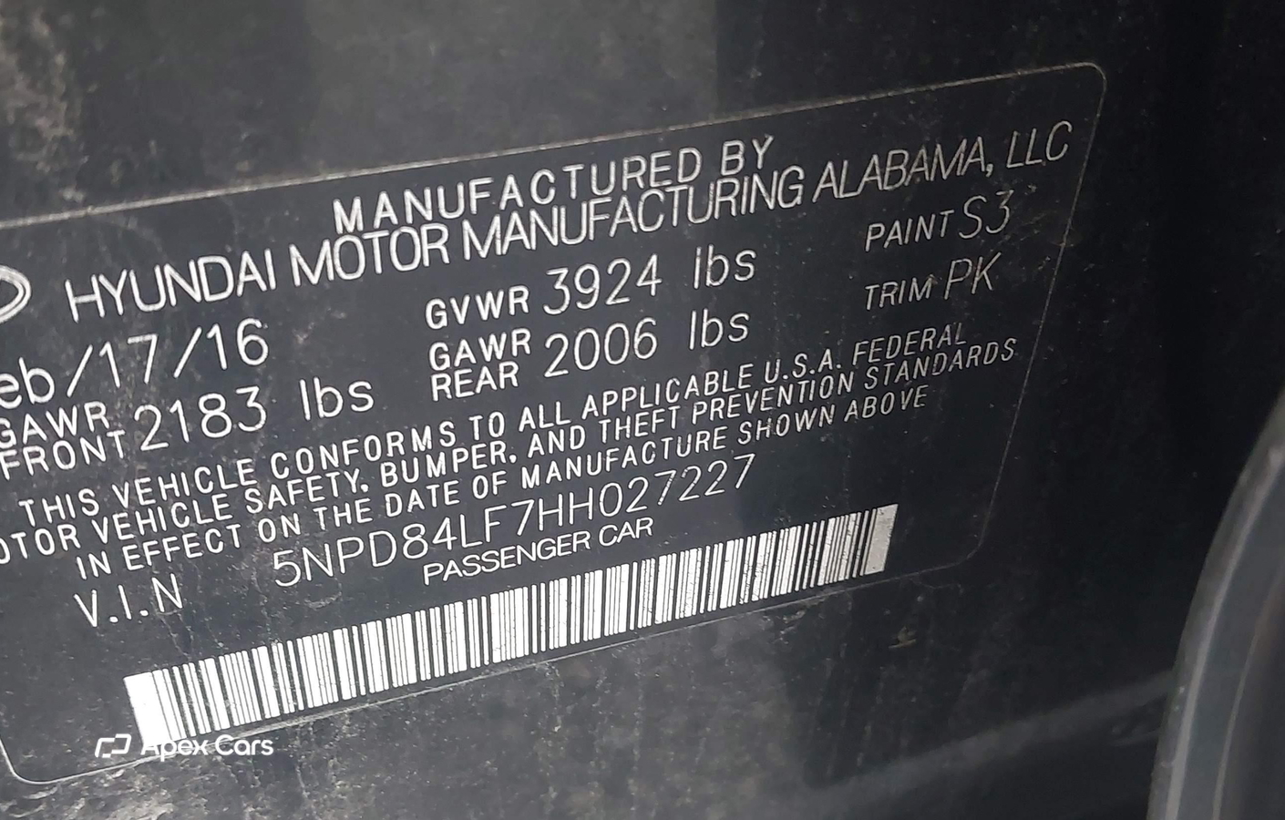 Hyundai Elantra 2017