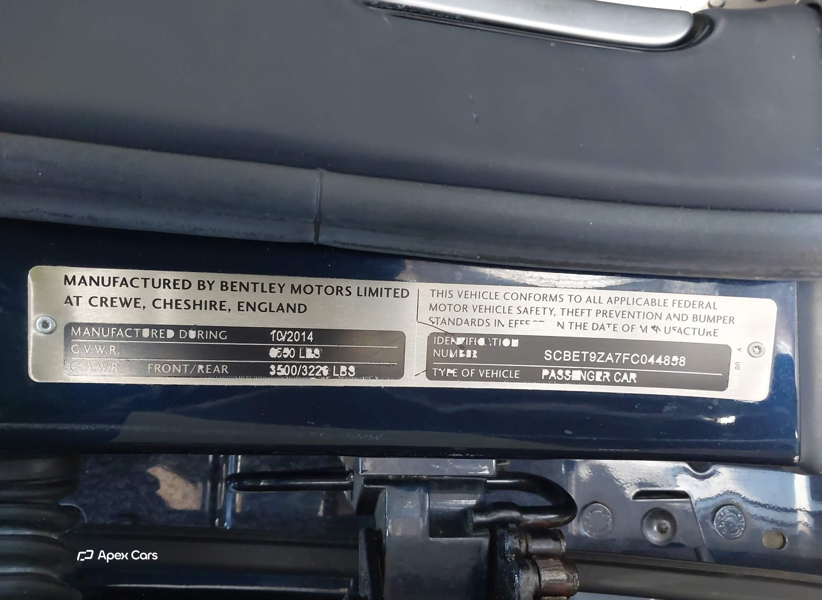 Bentley Flying Spur 2015