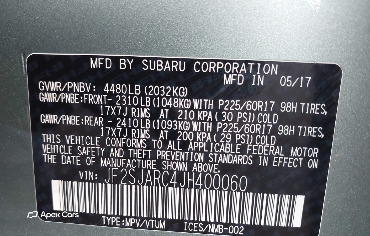 Subaru Forester 2018