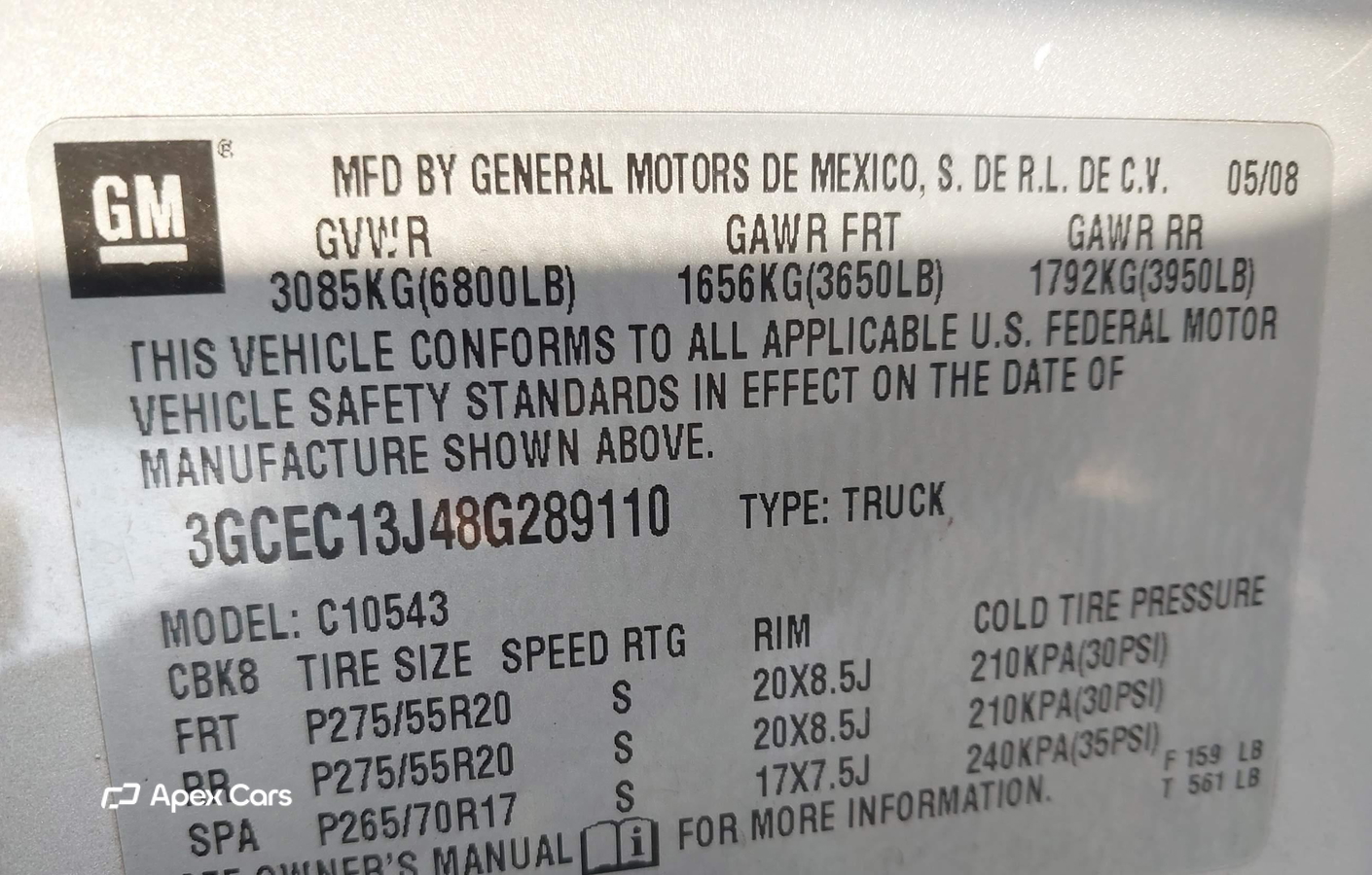 Chevrolet Silverado 2008