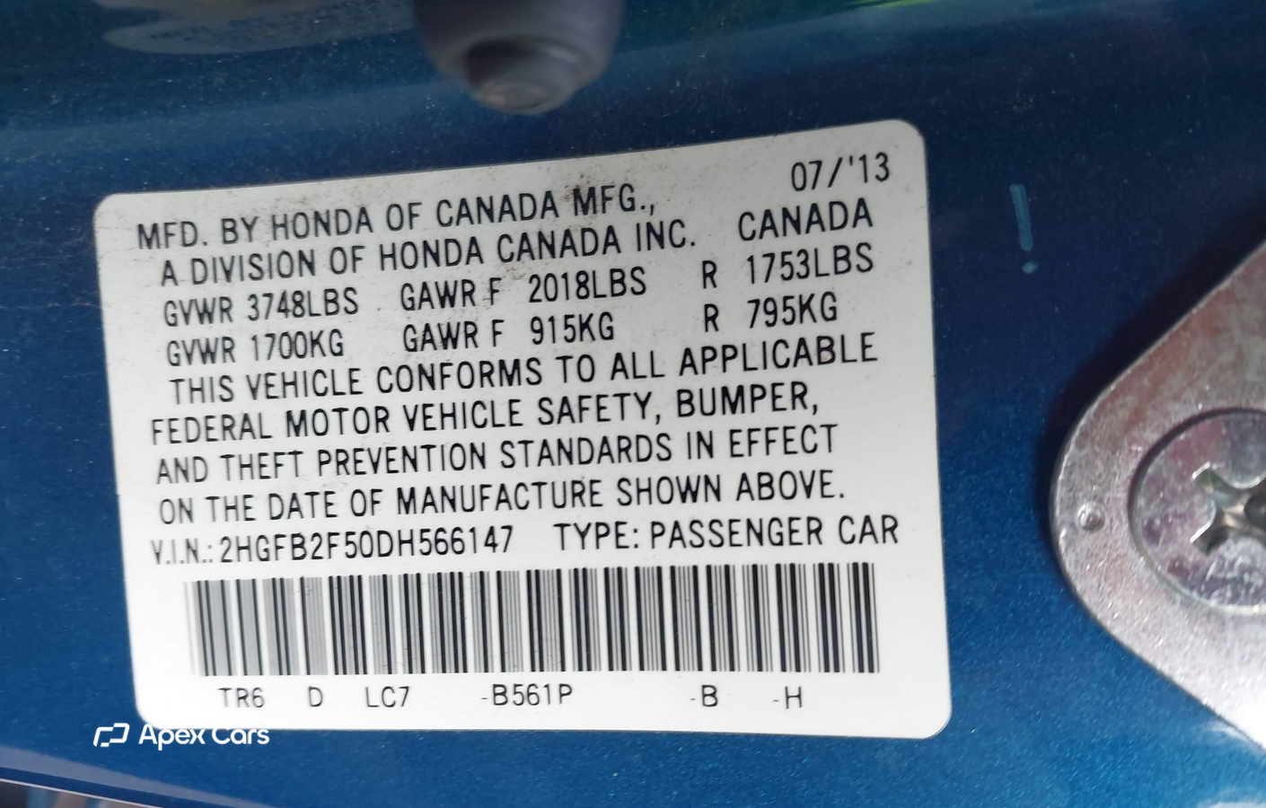 Honda Civic 2013