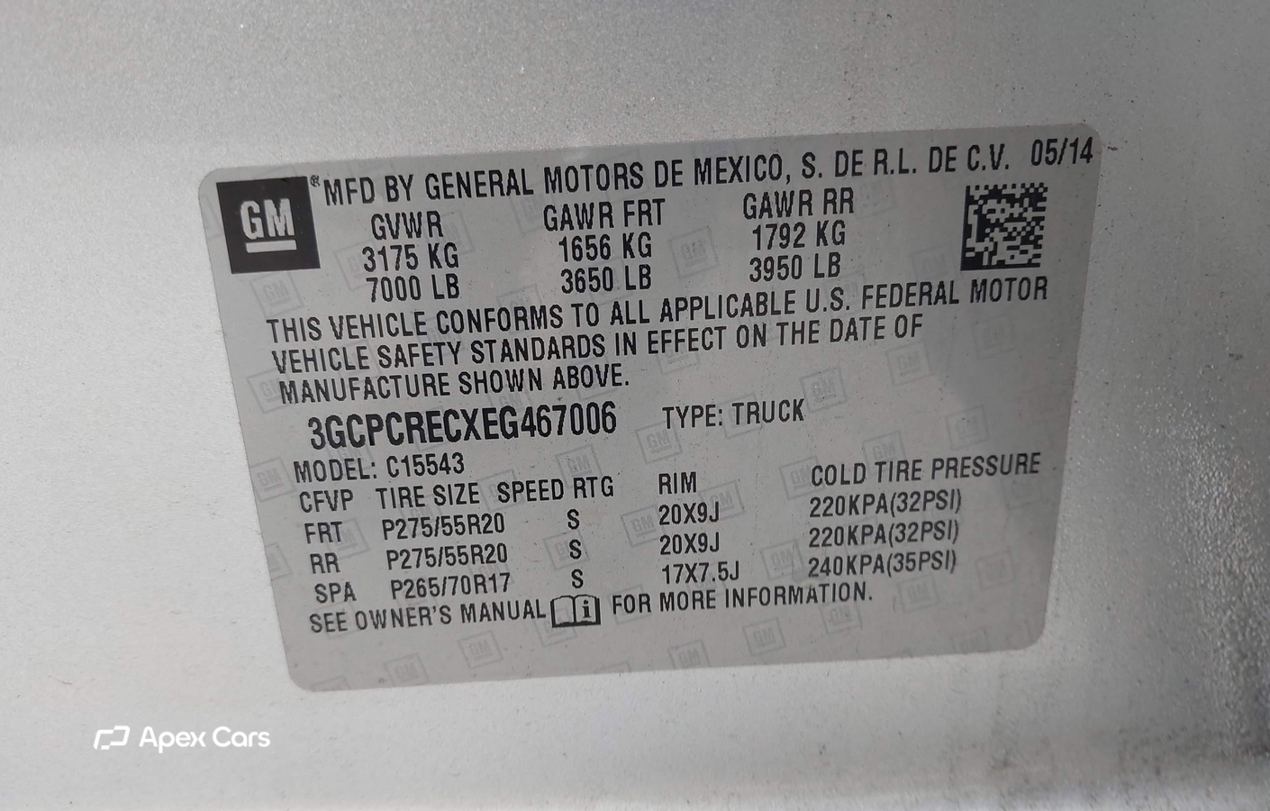 Chevrolet Silverado 2014