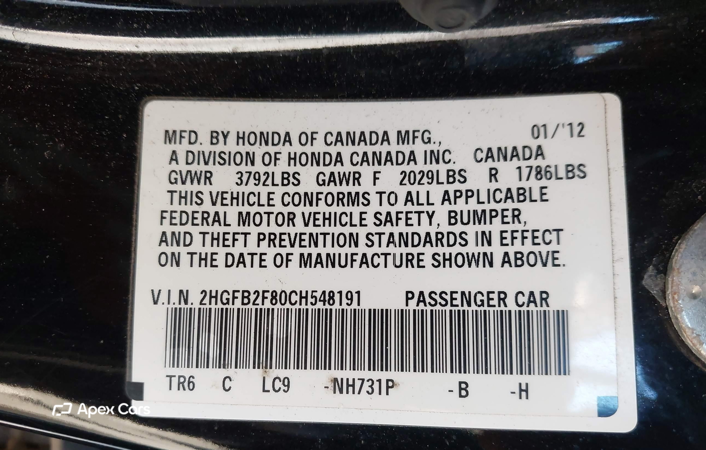 Honda Civic 2012