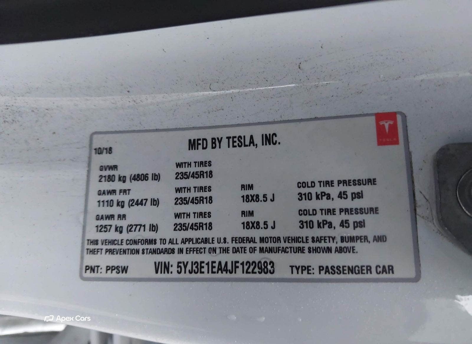 Tesla Model 3 2018
