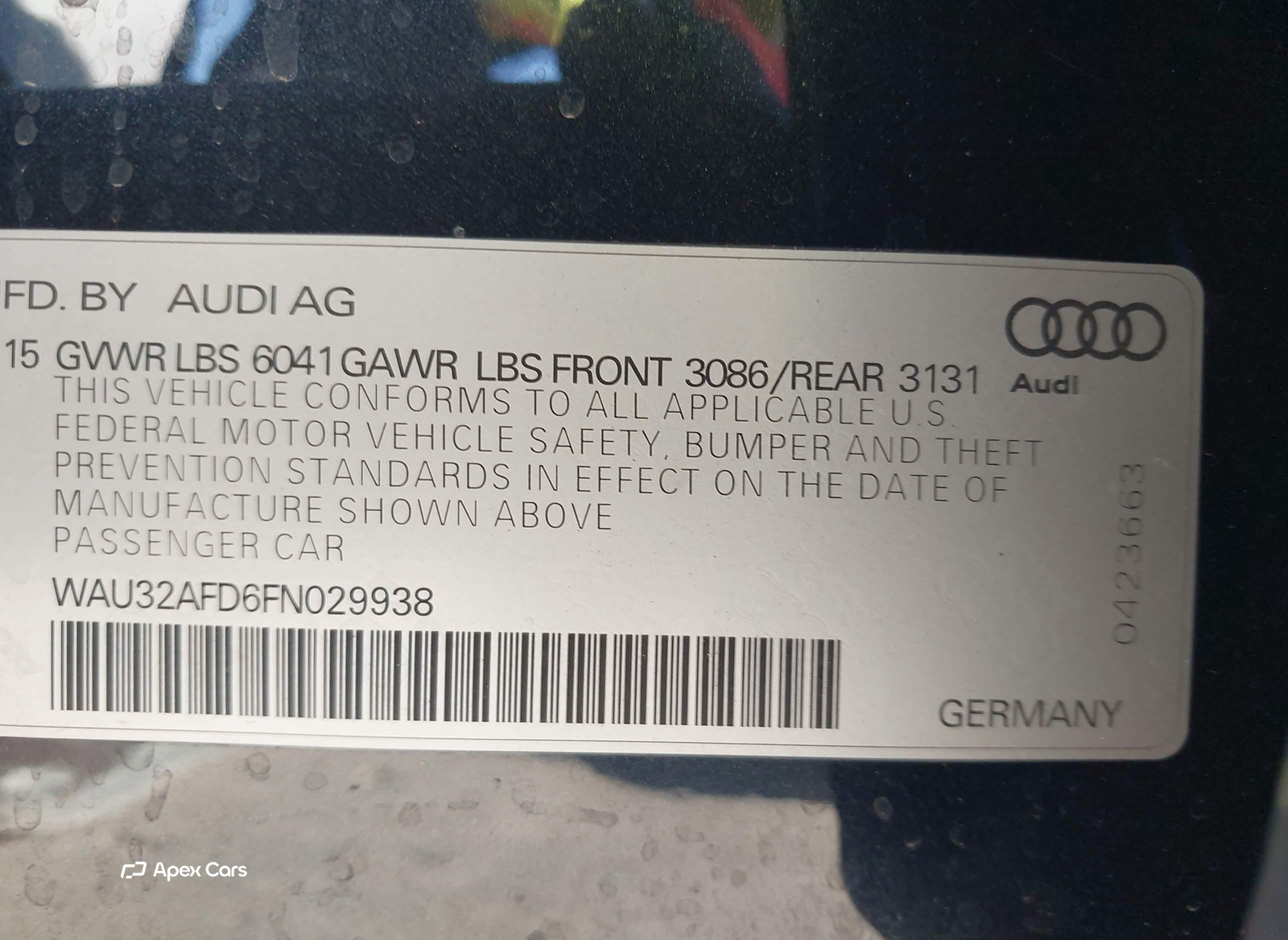 Audi A8 2015