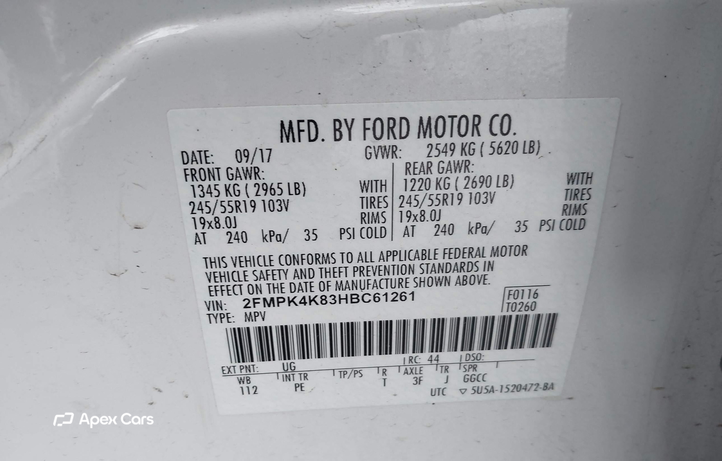Ford Edge 2017