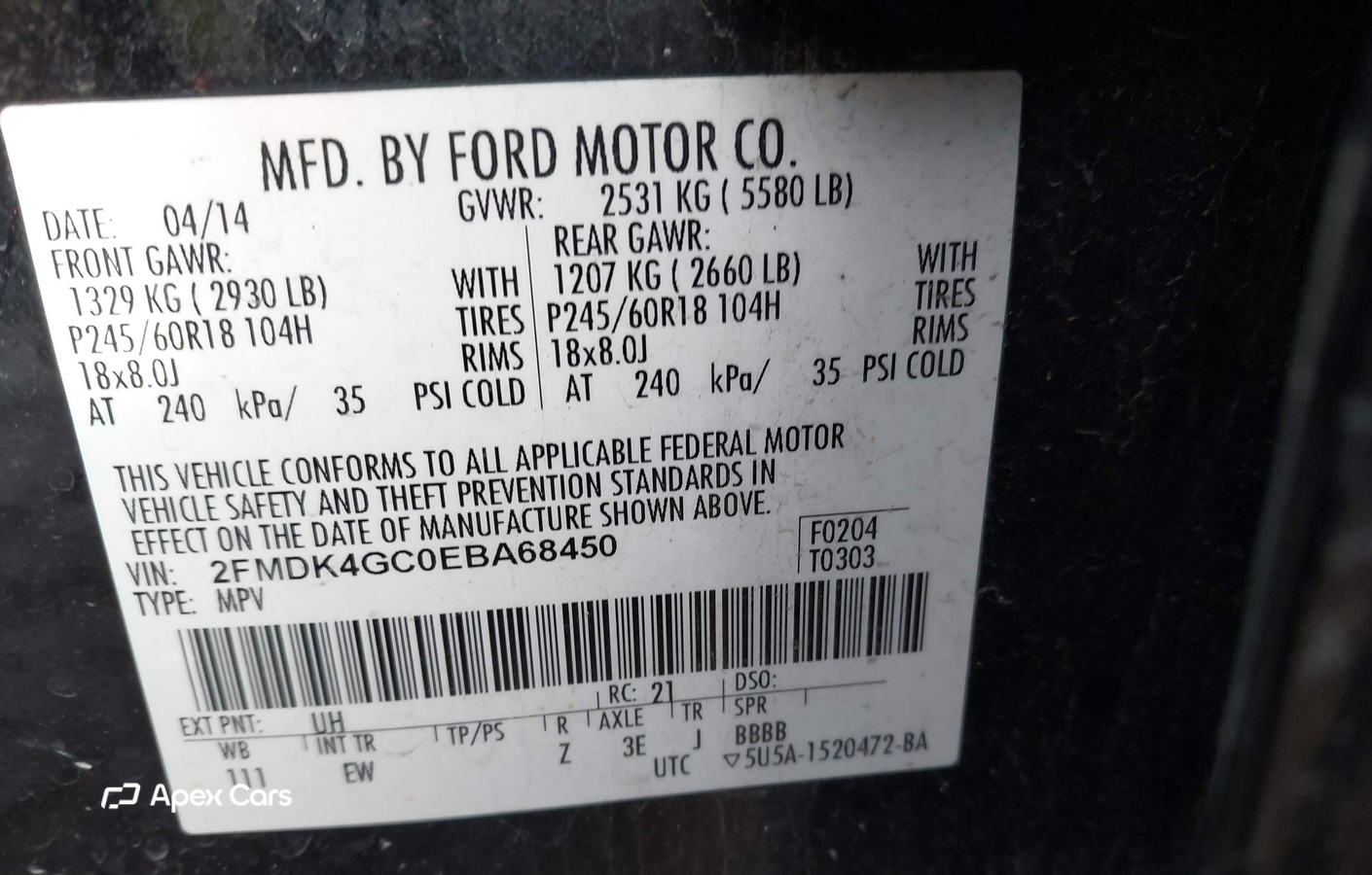 Ford Edge 2014