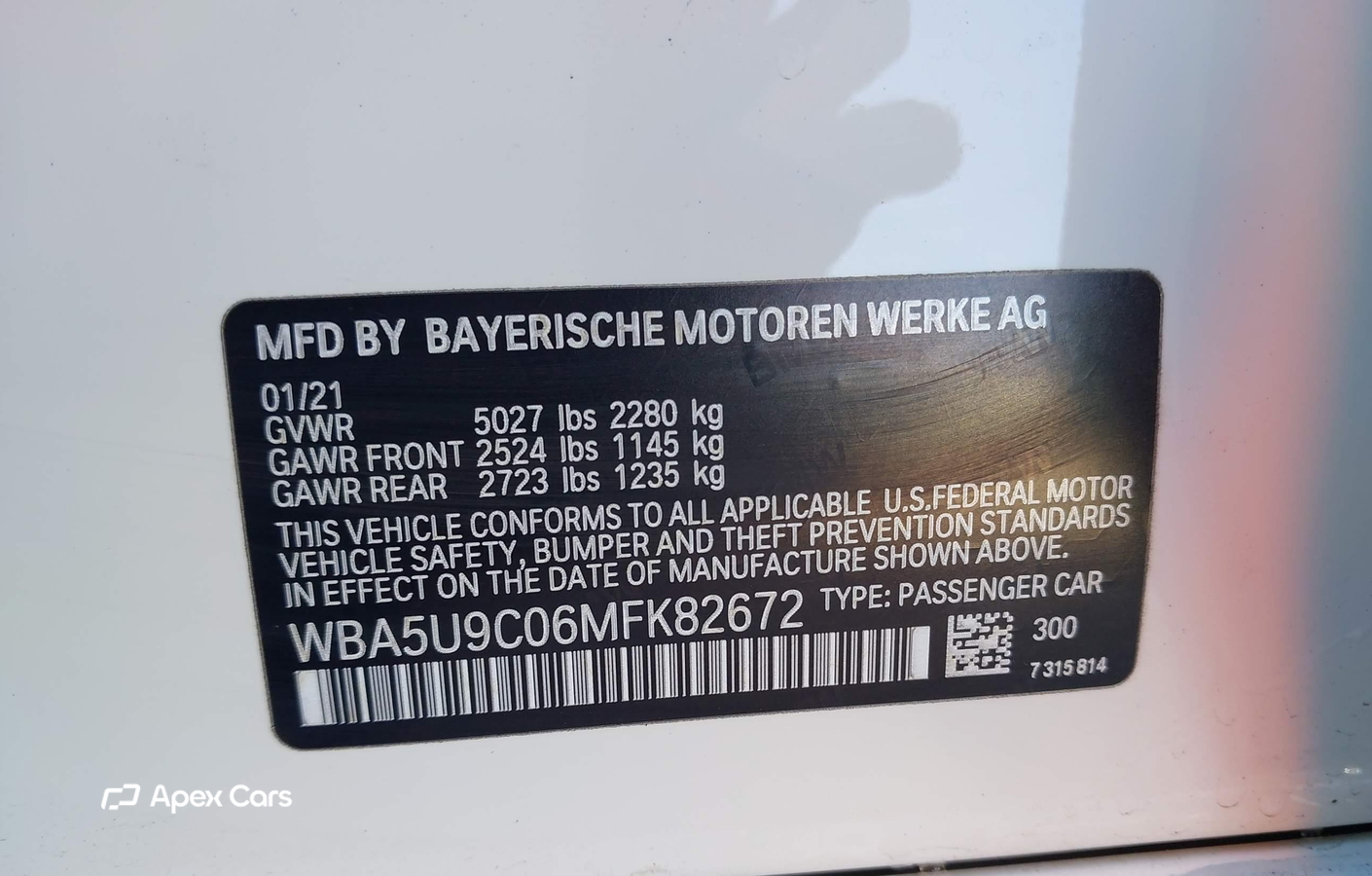 BMW Series 3 2021