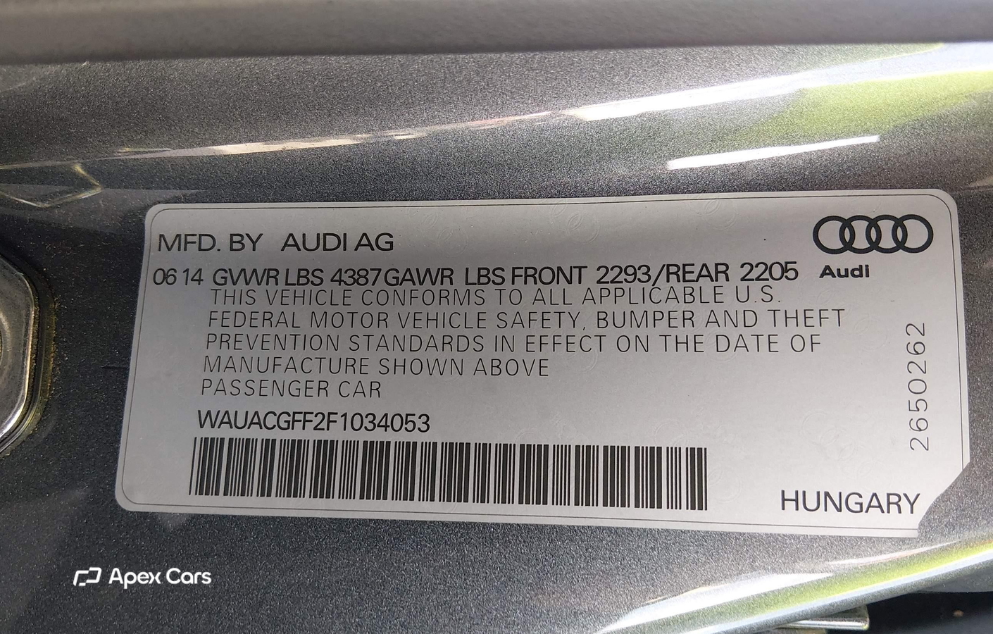 Audi A3 2015