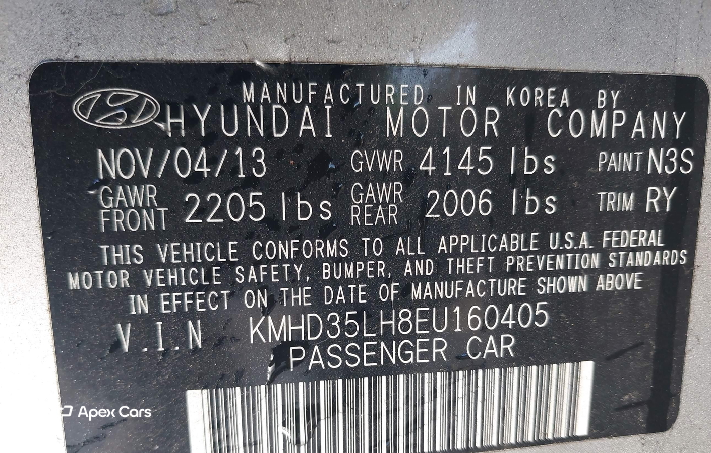 Hyundai Elantra 2014