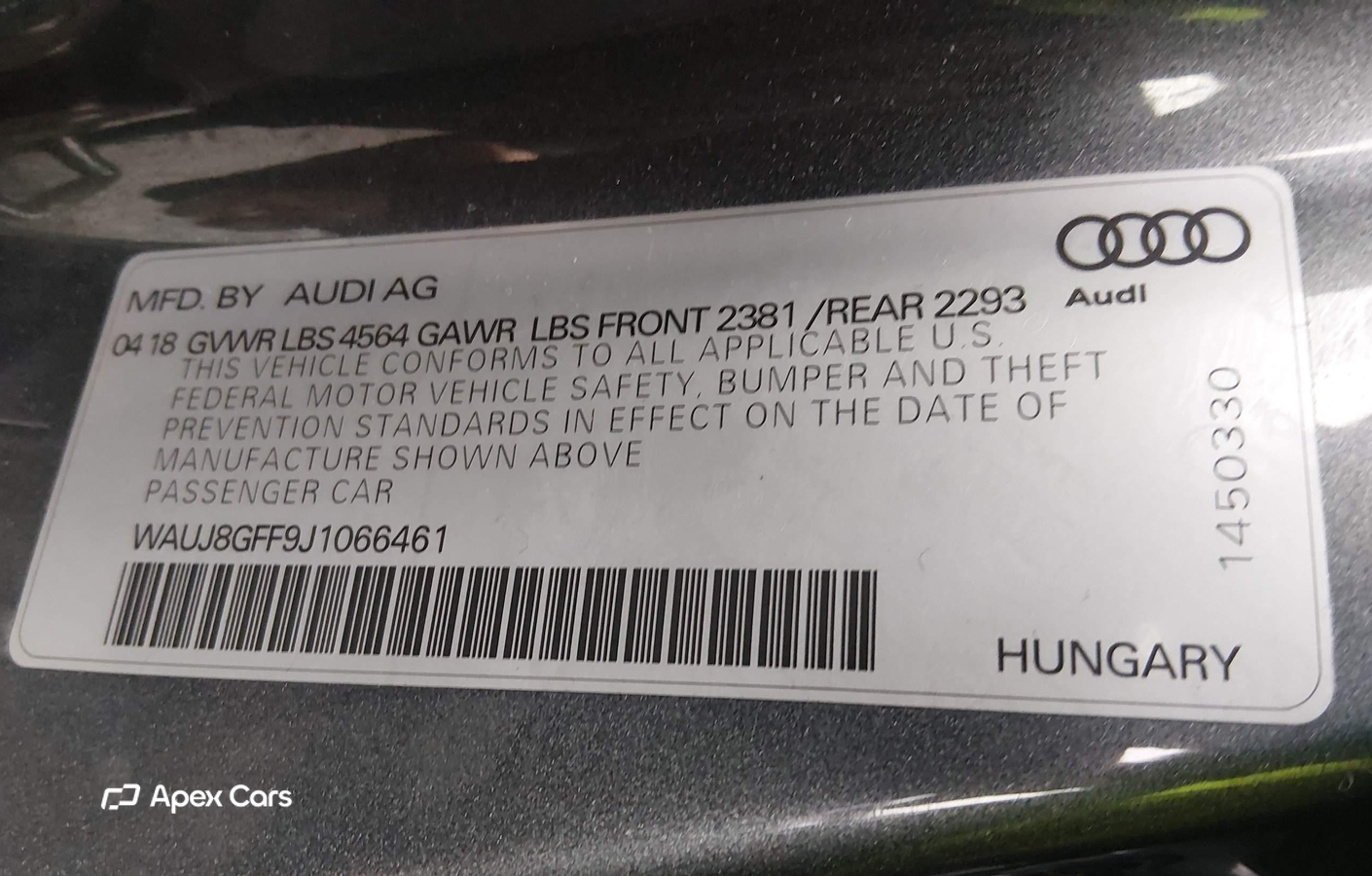 Audi A3 2018
