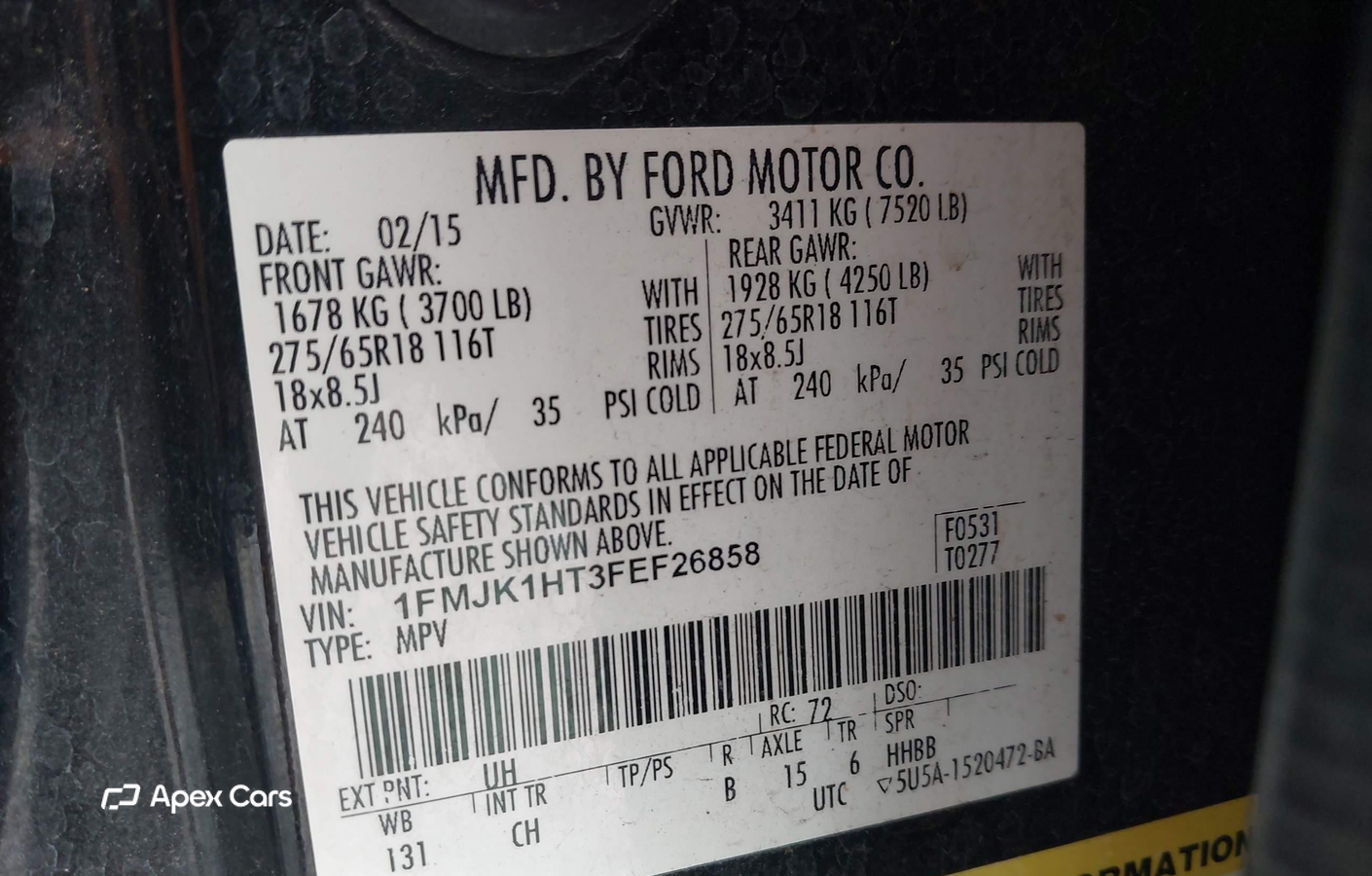 Ford Expedition 2015