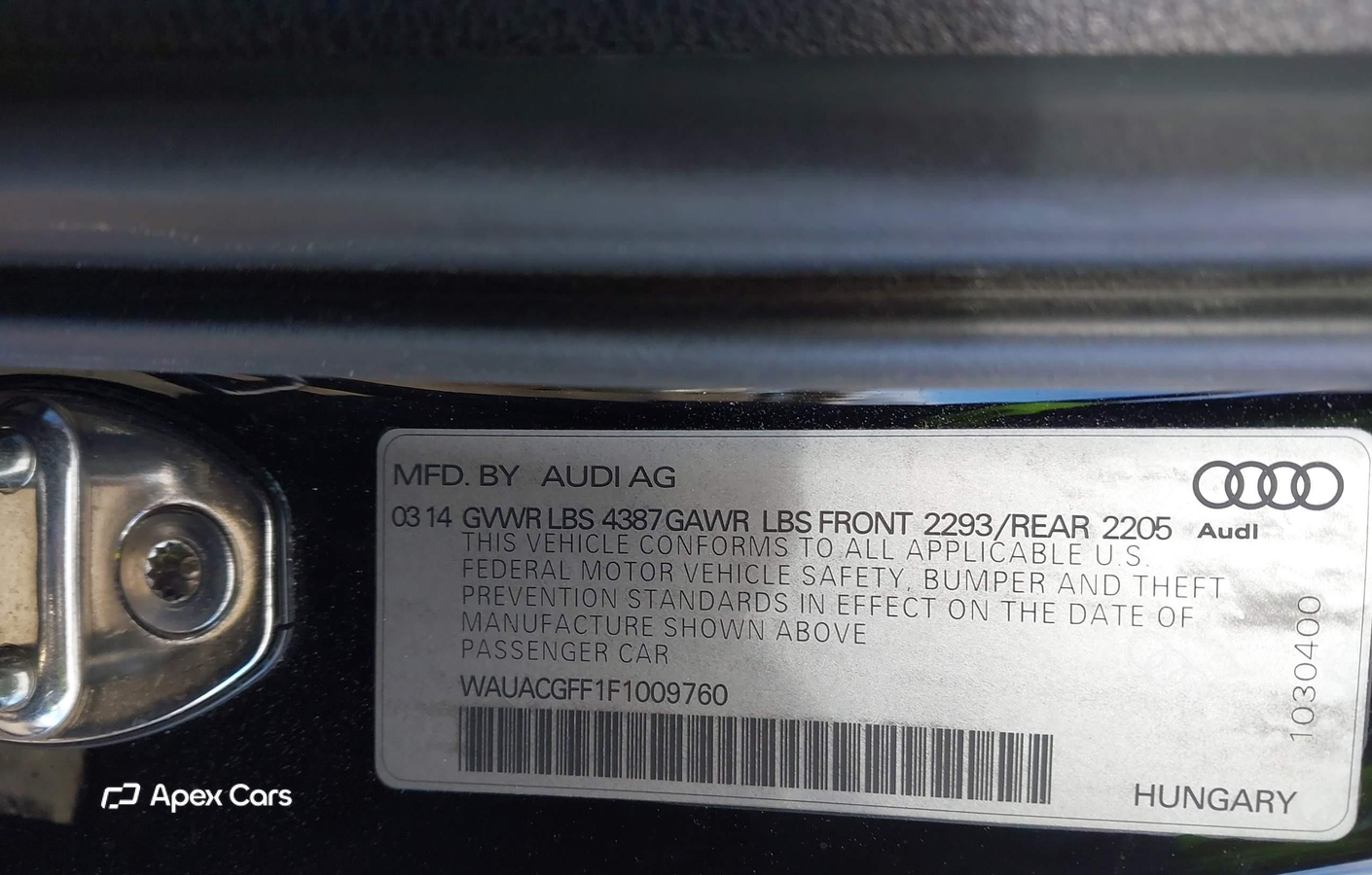 Audi A3 2015