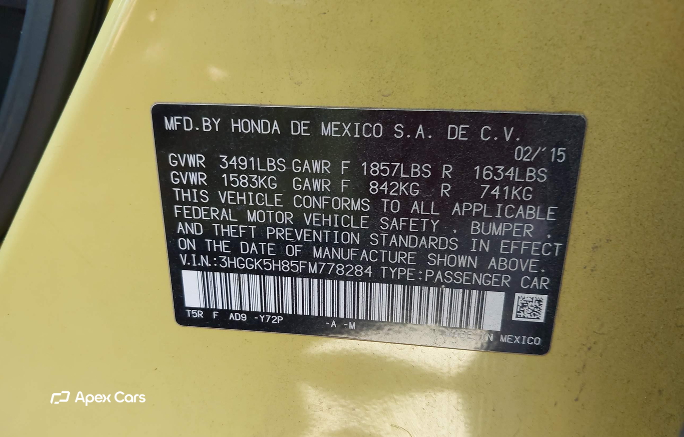 Honda Fit 2015