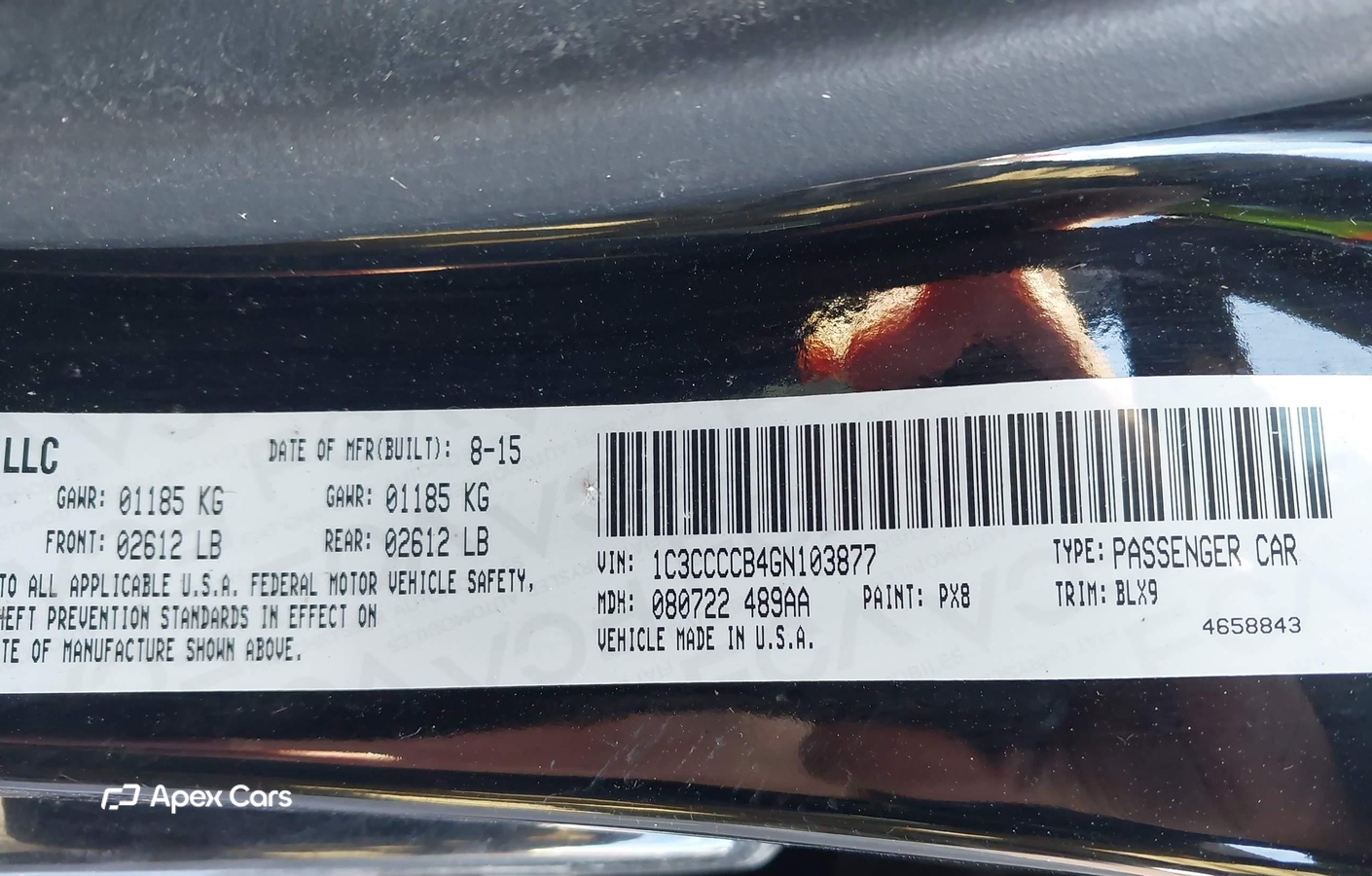 Chrysler 200 2016
