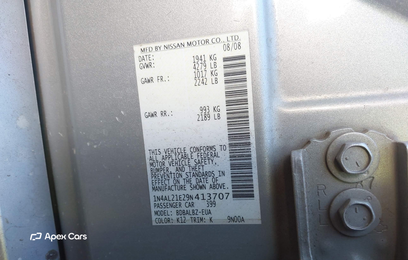 Nissan Altima 2009