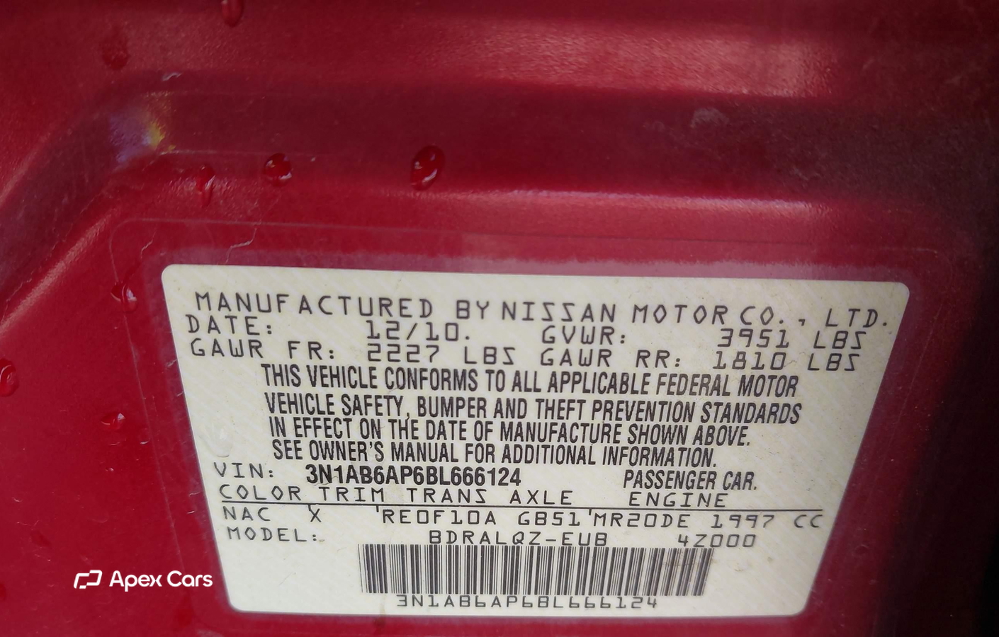 Nissan Sentra 2011