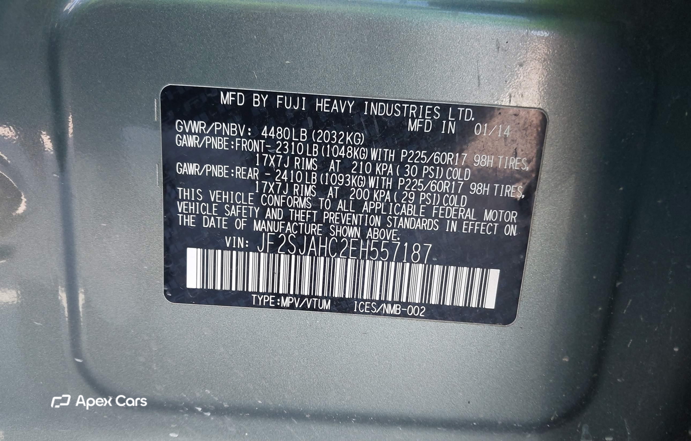Subaru Forester 2014