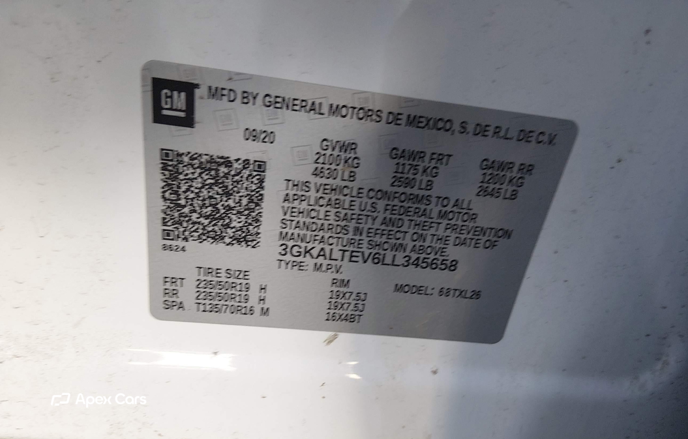 GMC Terrain 2020