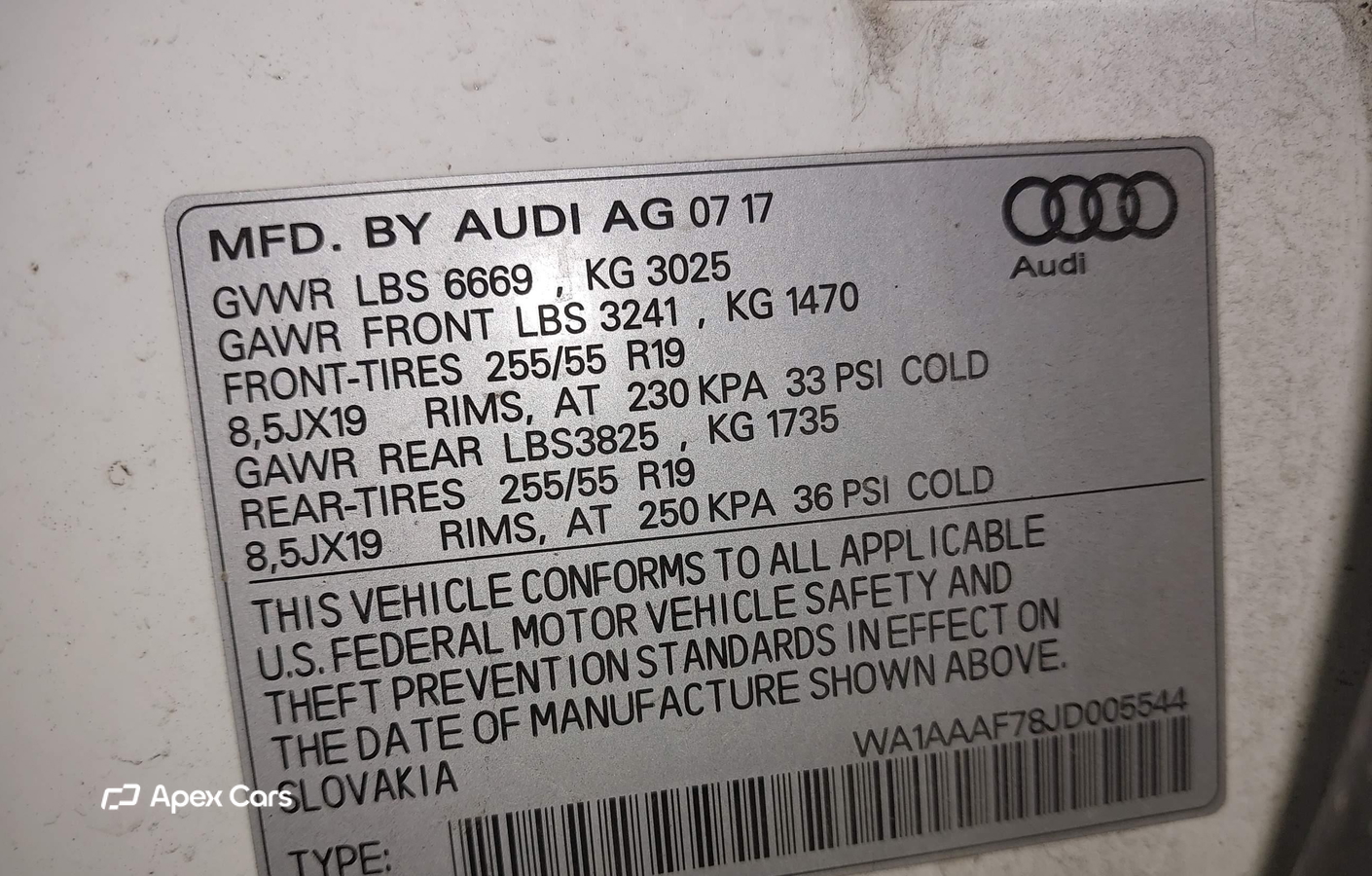 Audi Q7 2018
