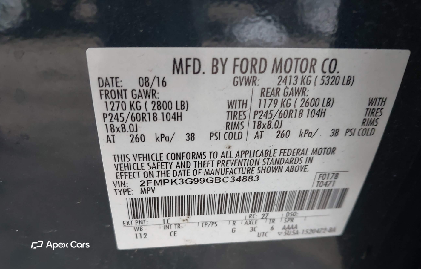 Ford Edge 2016
