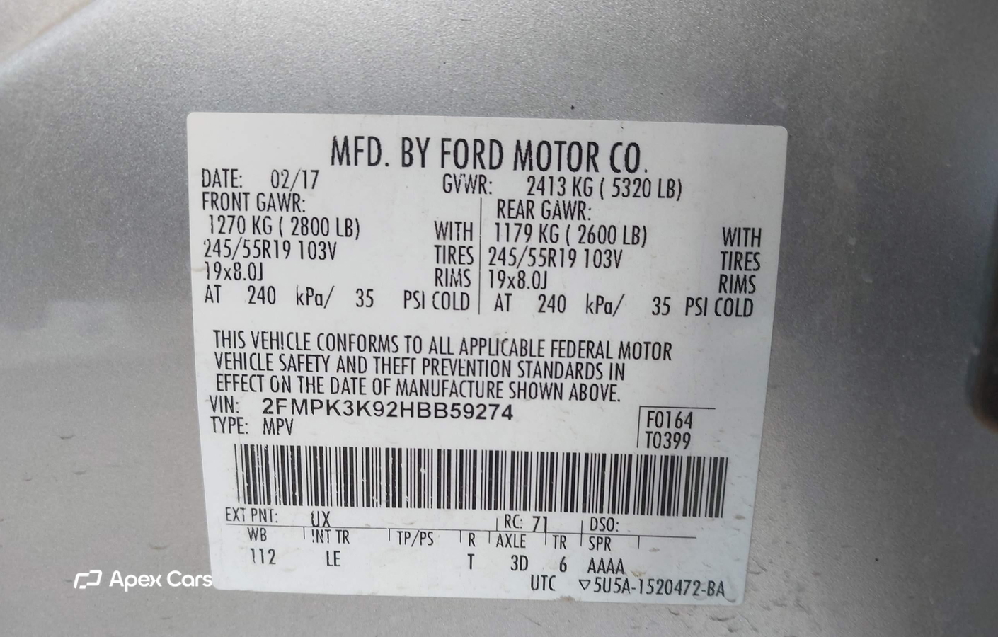 Ford Edge 2017