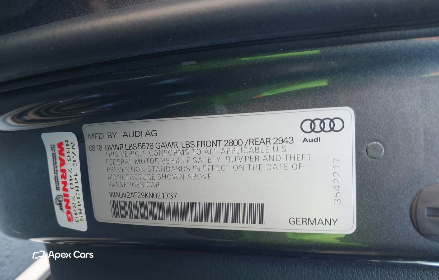 Audi A7 2019