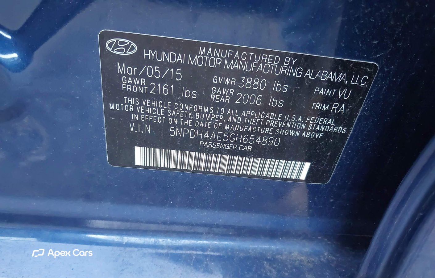 Hyundai Elantra 2016