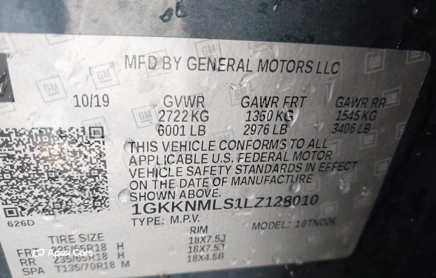 GMC Acadia 2020
