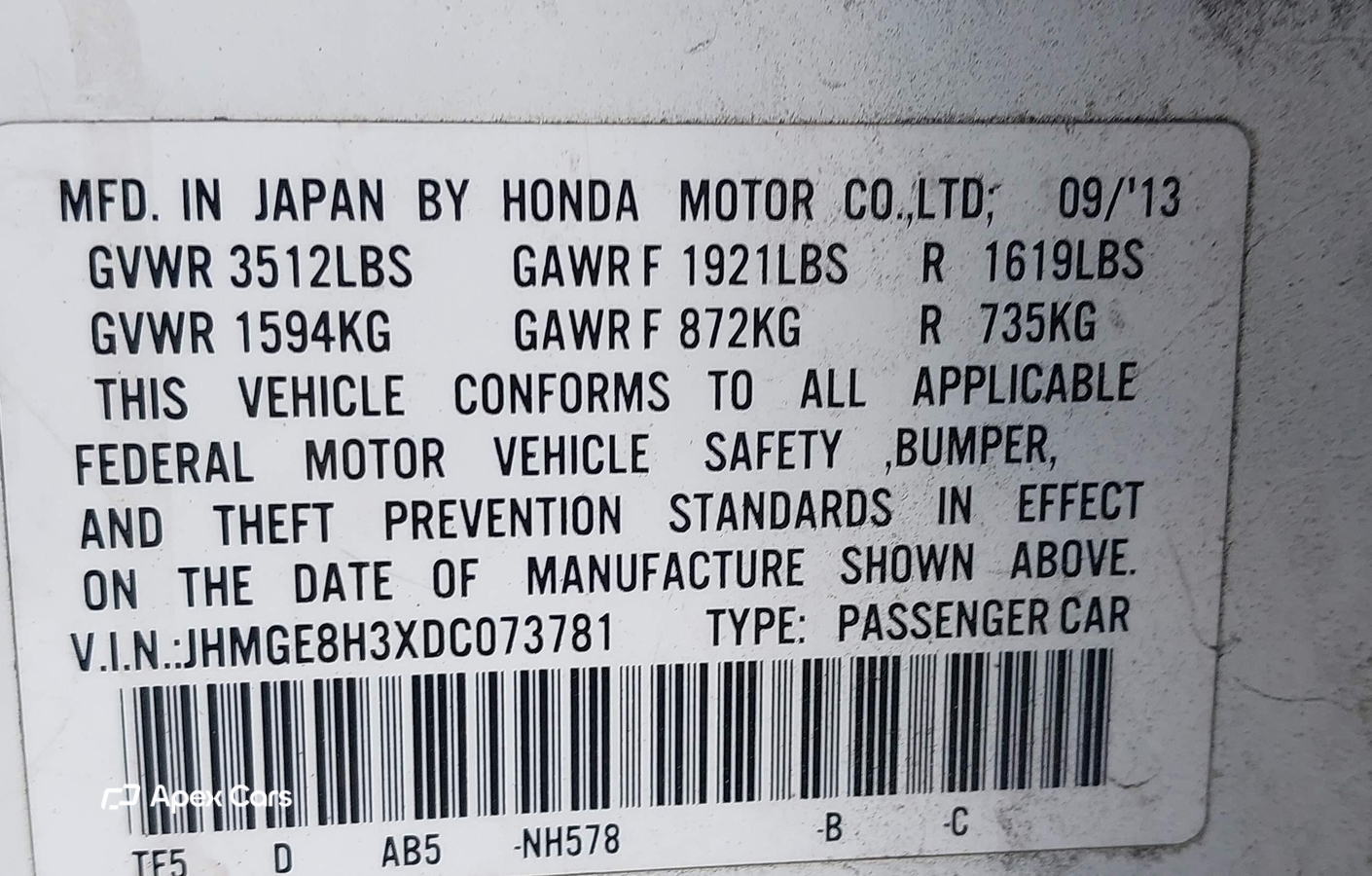 Honda Fit 2013