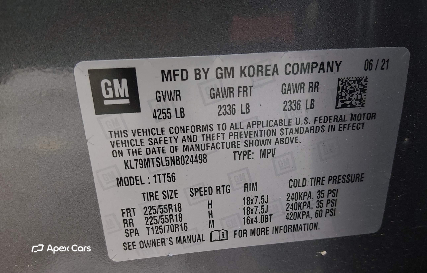 Chevrolet TrailBlazer 2022