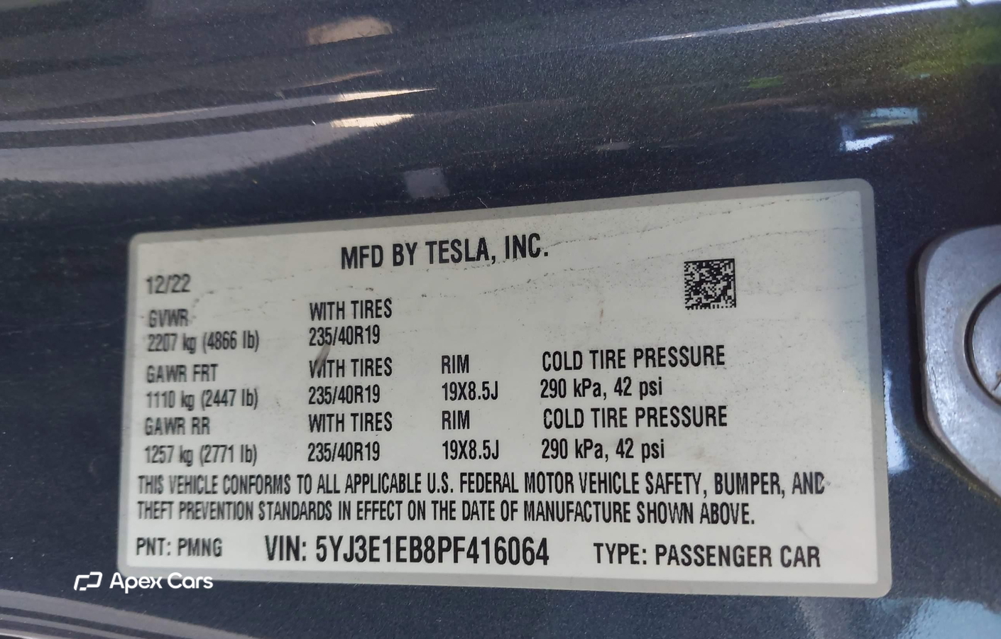 Tesla Model 3 2023