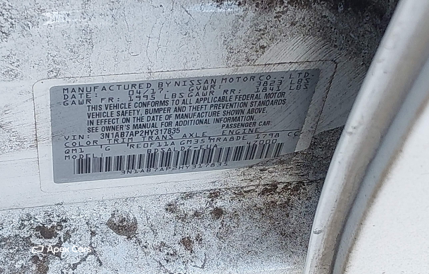 Nissan Sentra 2017
