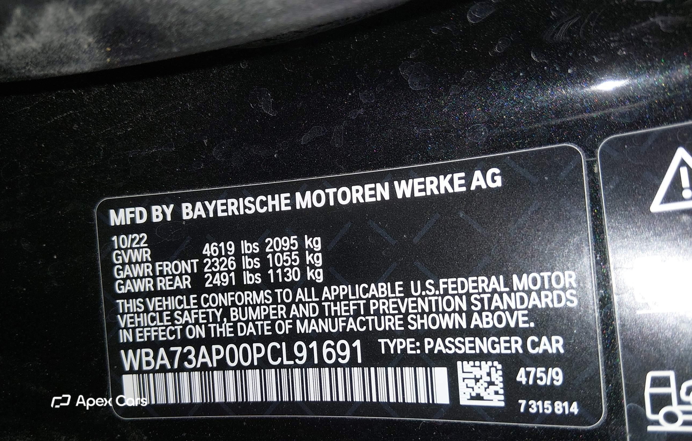 BMW Series 4 2023