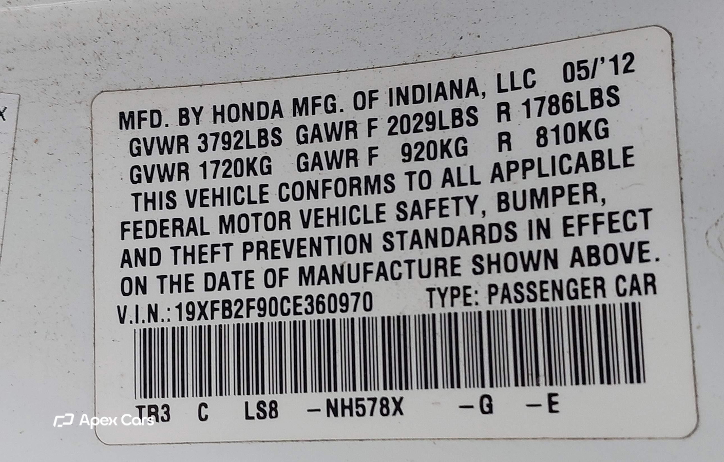 Honda Civic 2012