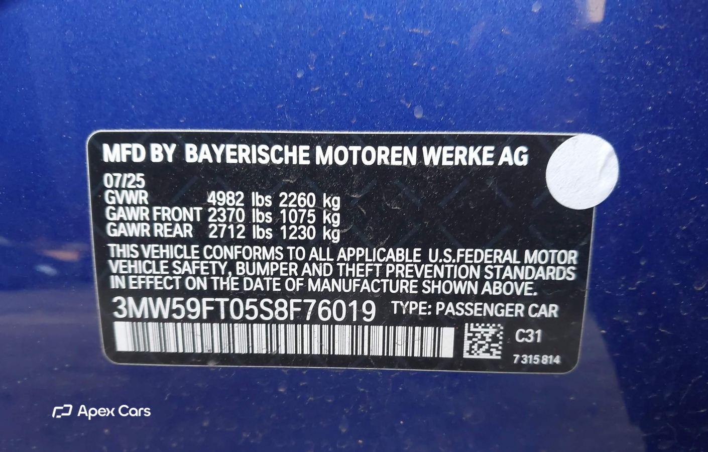 BMW Series 3 2025