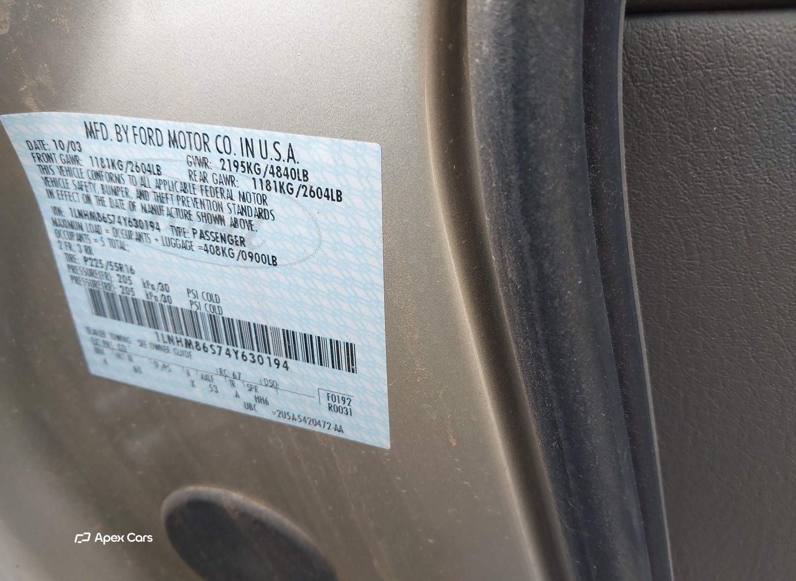 Lincoln LS 2004