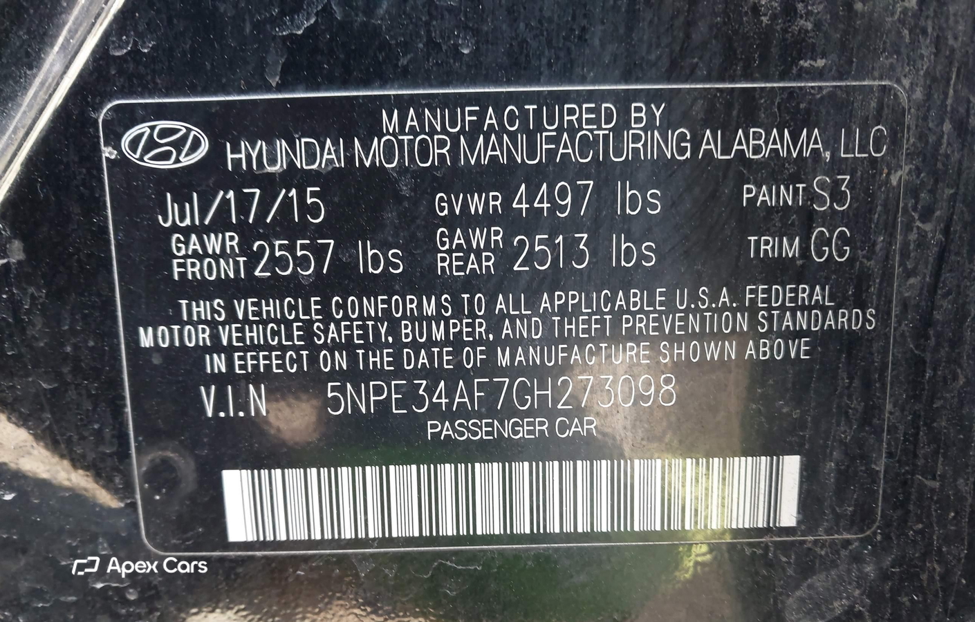 Hyundai Sonata 2016